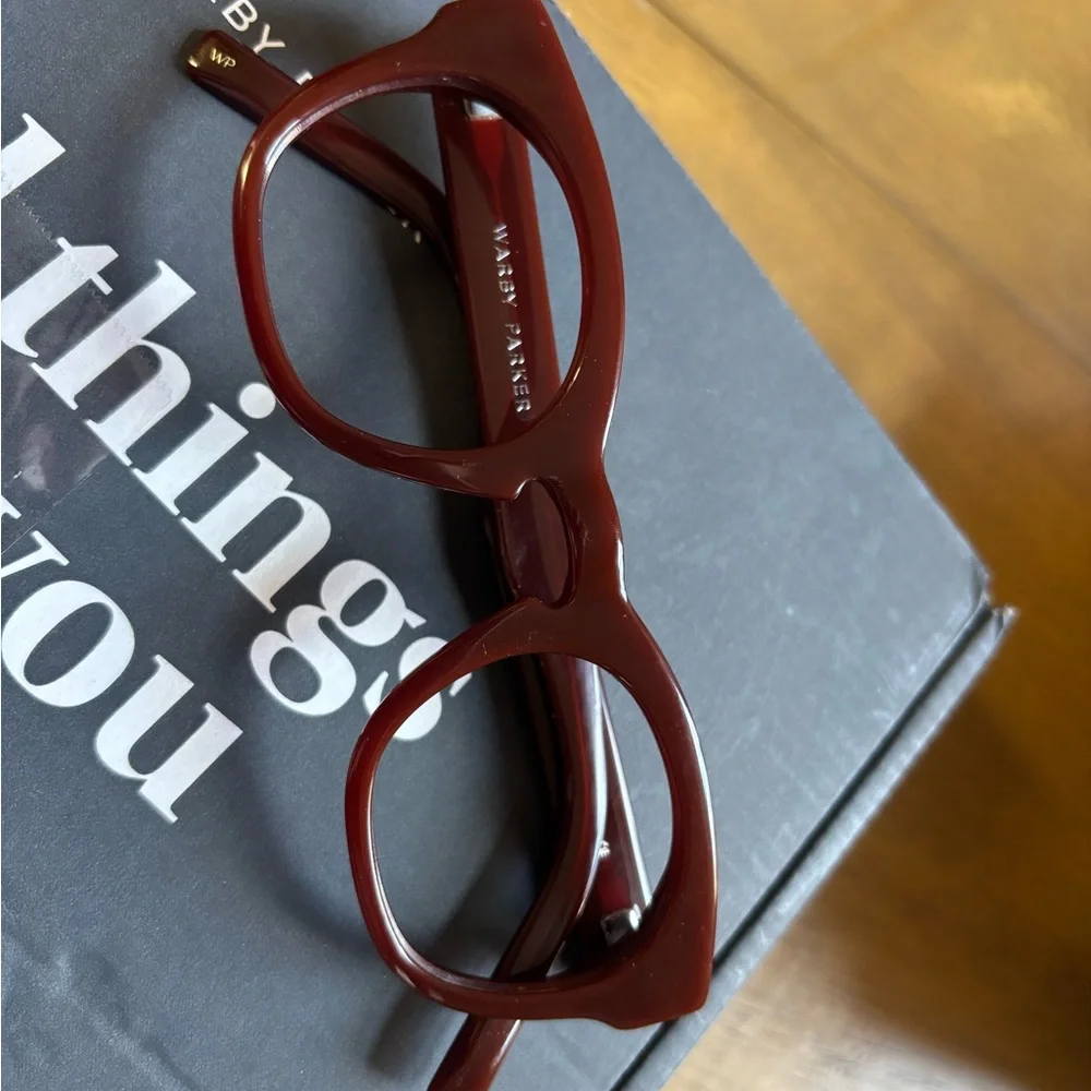 Warby Parker KIMBALL Eyeglasses in Russett Red - Picture 3 of 3